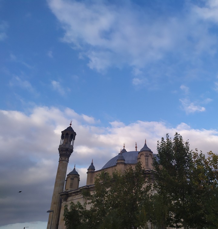 sky and mosque