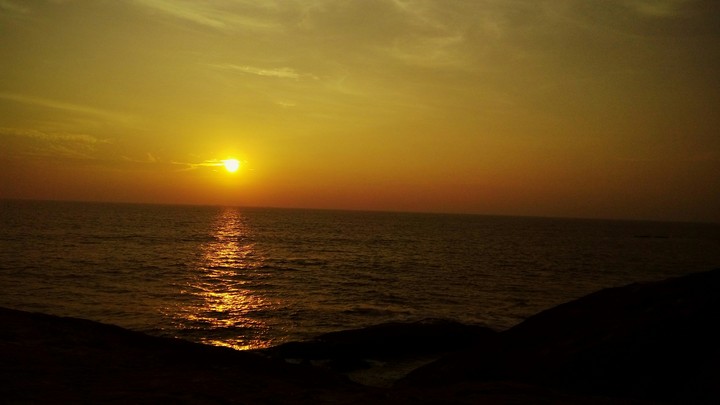 sun set