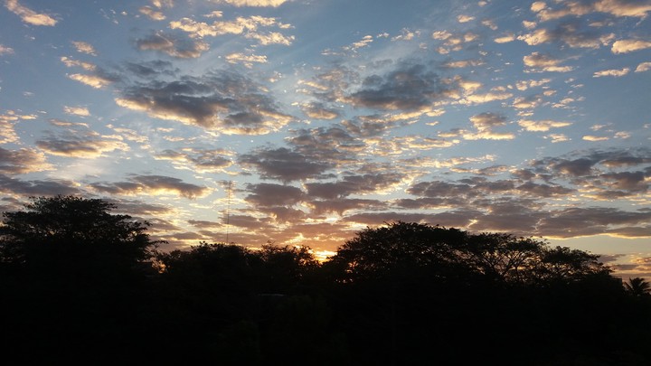 Glorious sunrise