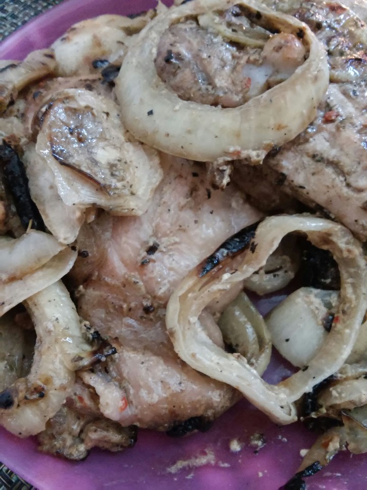 Блюдо с курицы