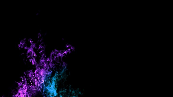 blue & purple