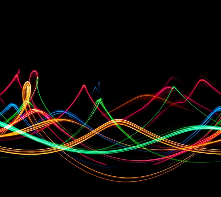 Neon waves