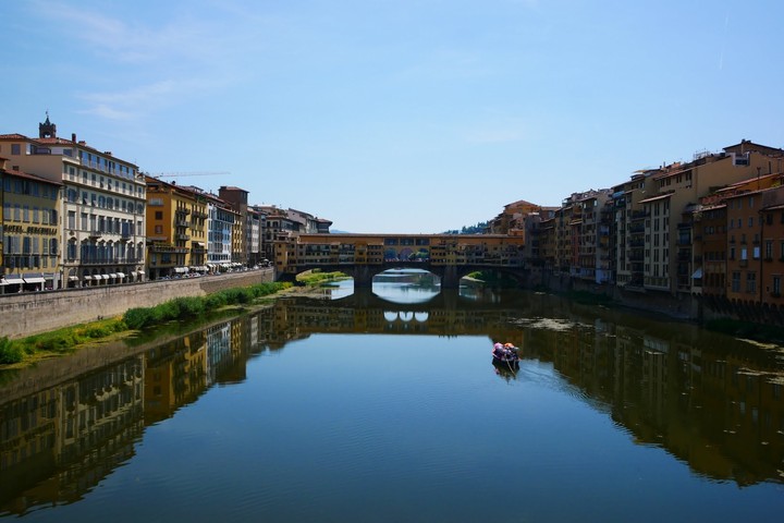 Ponte Vecchio reflections
