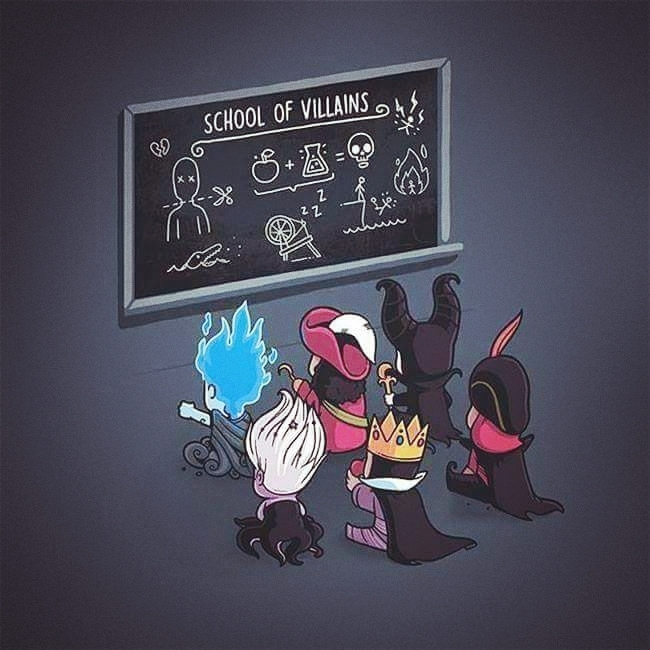 Disney villains plotting for success?