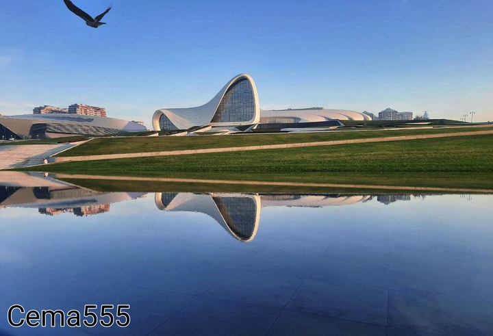 Heydar Aliyev center. Baku 2021