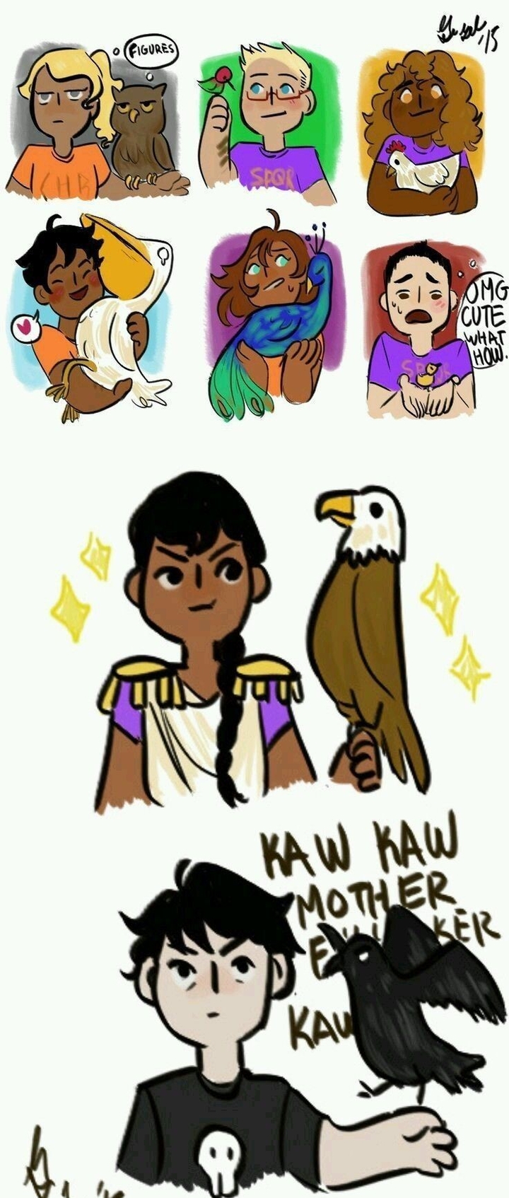Birds for the Seven
