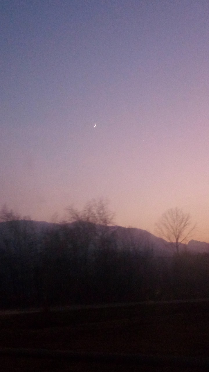 the moon