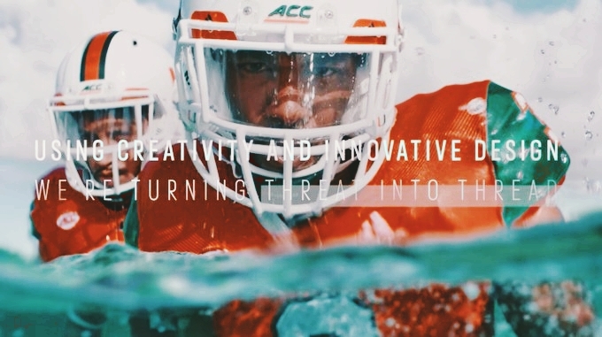 Miami Hurricanes Eco-friendly uniforms 