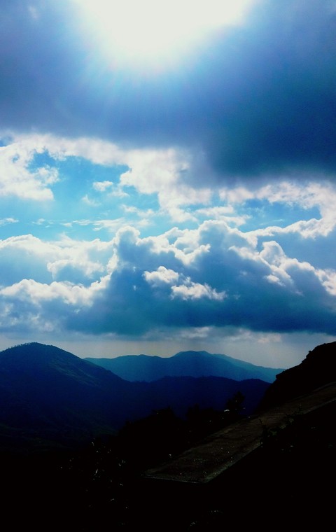 blue sky