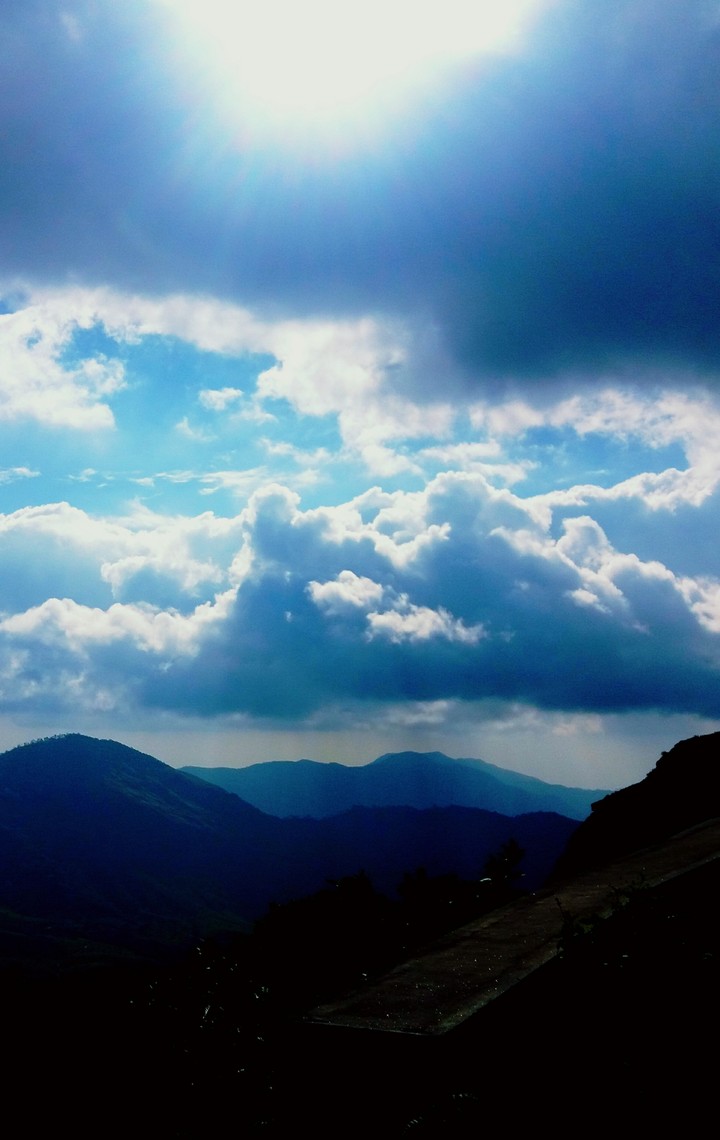 blue sky
