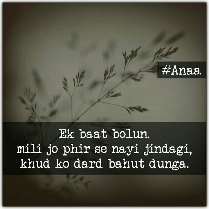 #hindiquotes #sadlines #Anaa