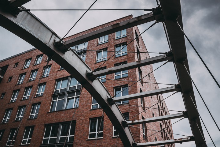 In der Nähe von der Speicherstadt