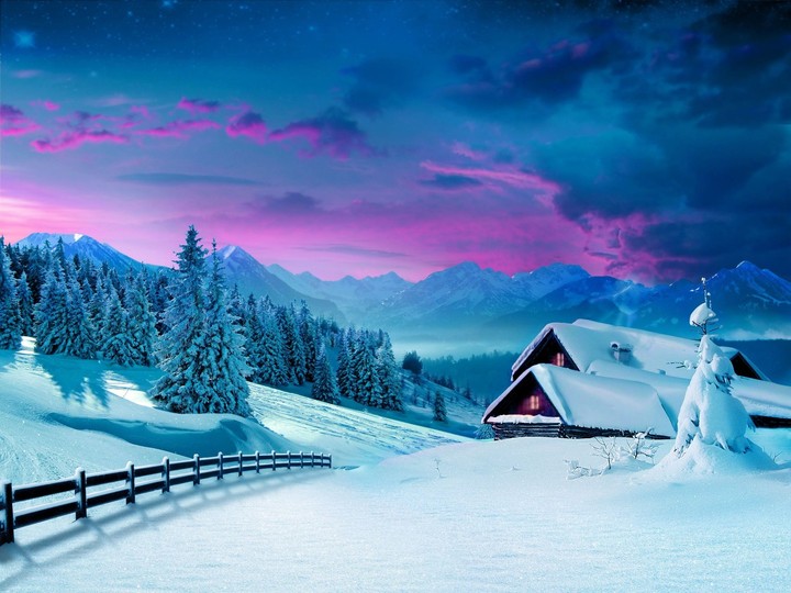 snow side