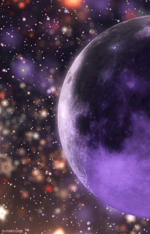 шпалери purple, space