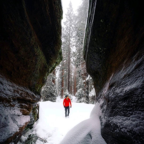 fondos de pantalla winter, Climbing