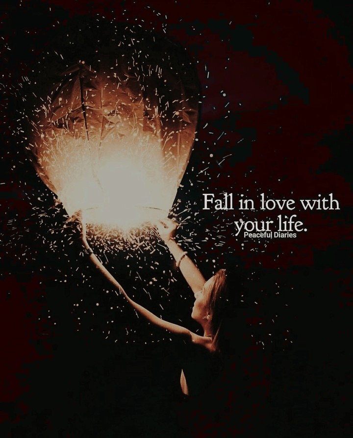 Fall in love with your life