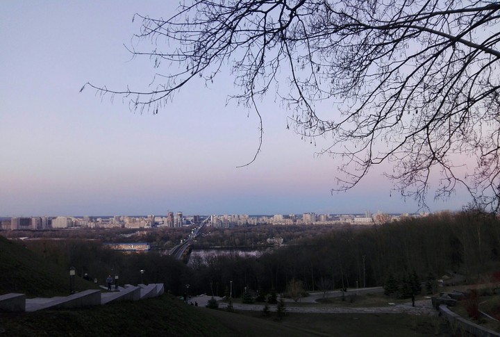 пейзаж город Киев