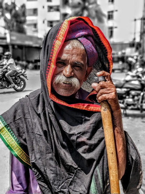 face of India