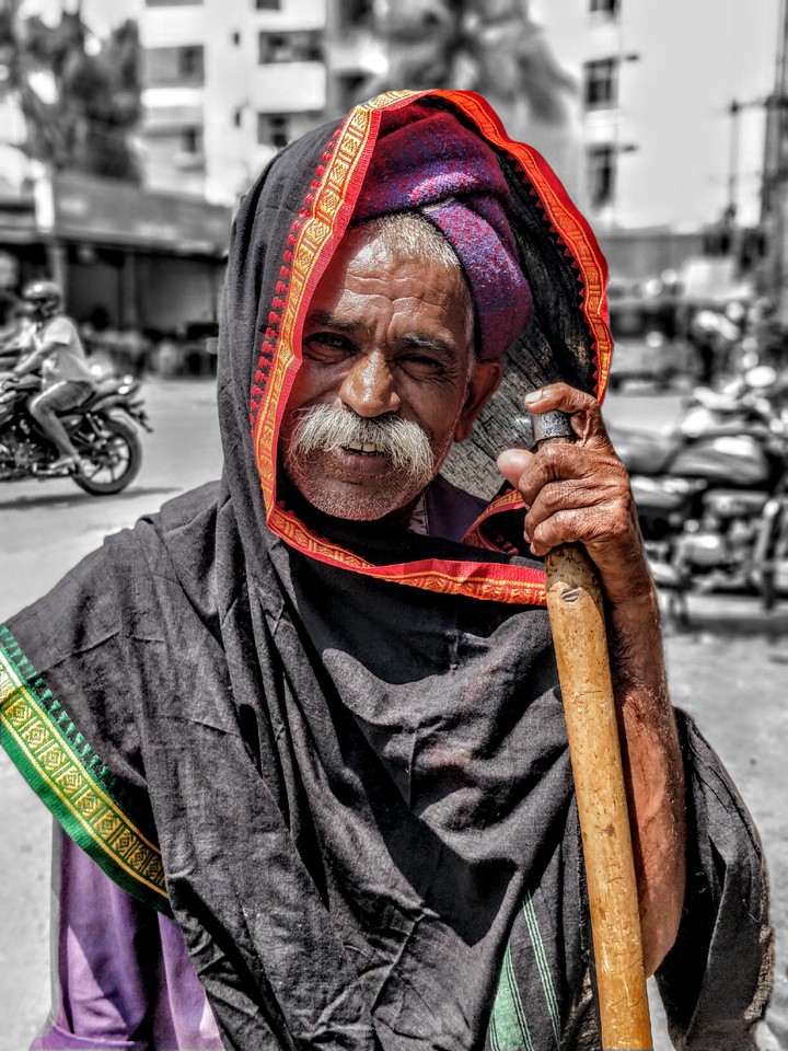 face of India