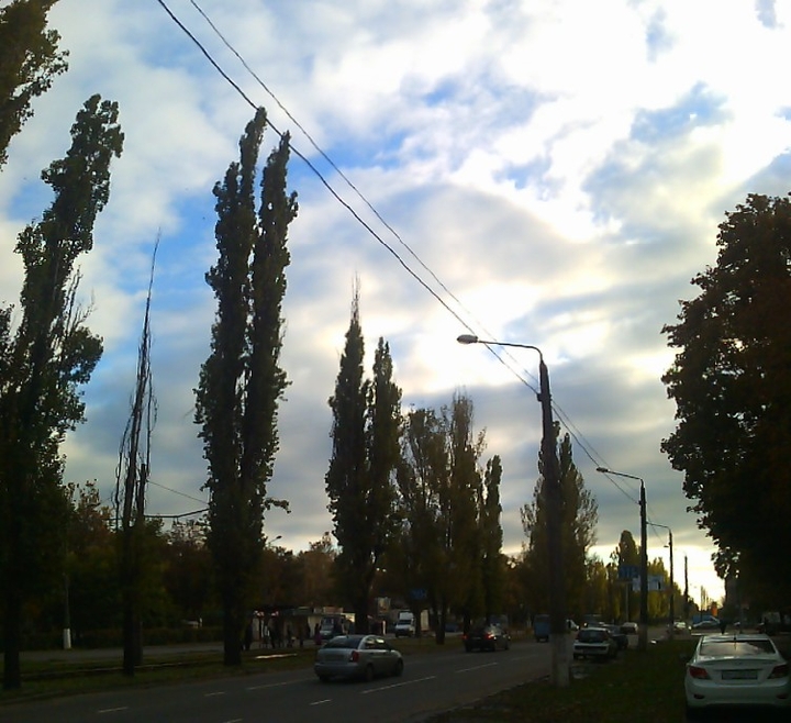 On the way back.