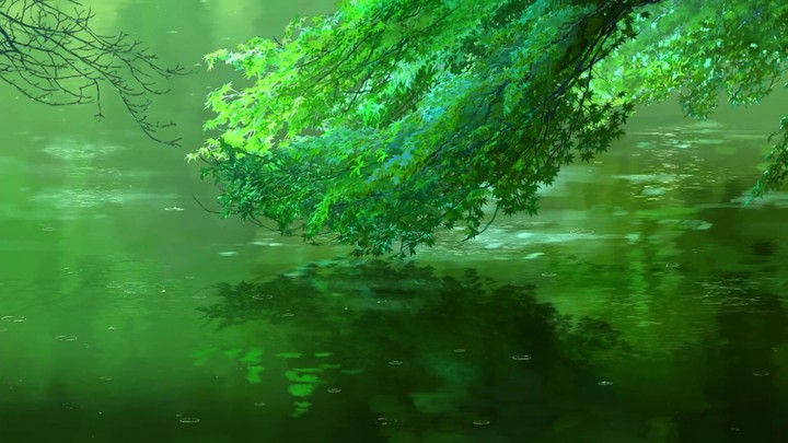 Kotonoha no niwa anime Wallpaper