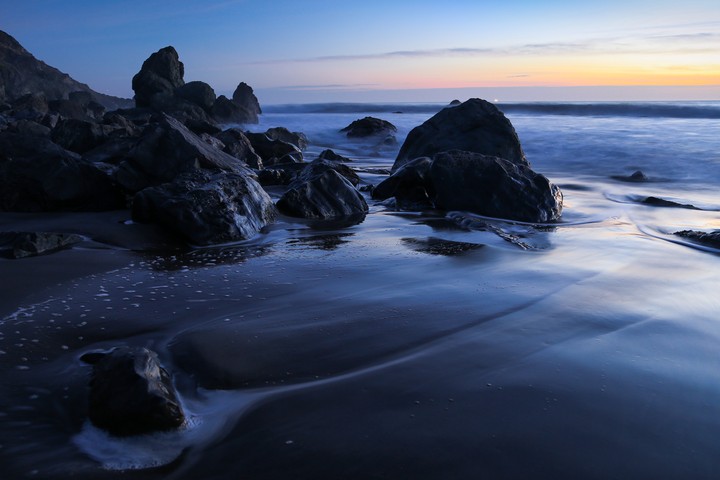 Blue Hour At Muir Beach