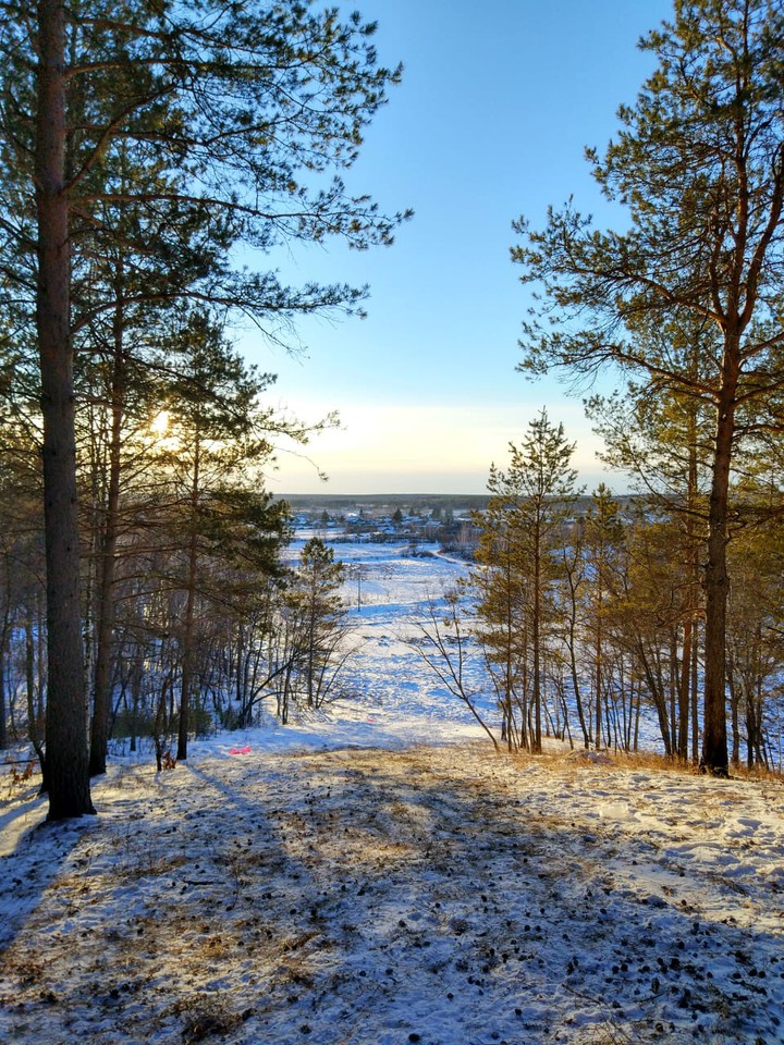 зима