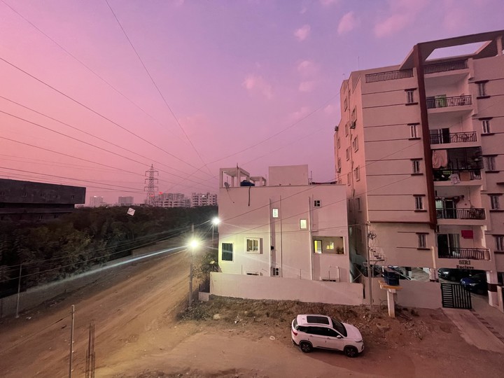 pink and blues
