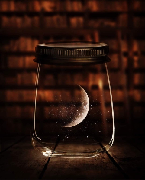 Moon in the jar