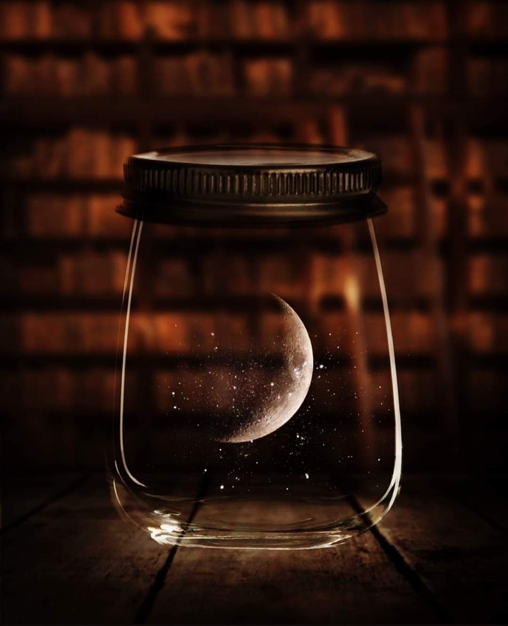 Moon in the jar