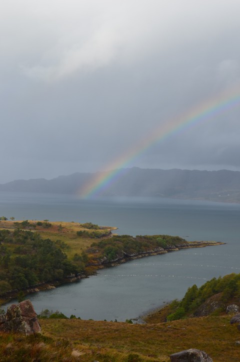 Rainbow in Scotland