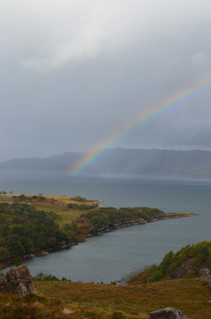 Rainbow in Scotland