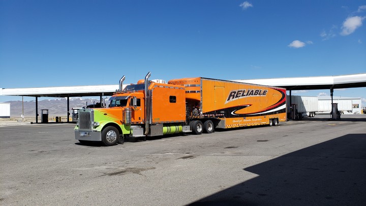 Truck at Nevada state