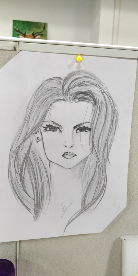 office portrait of a gyal