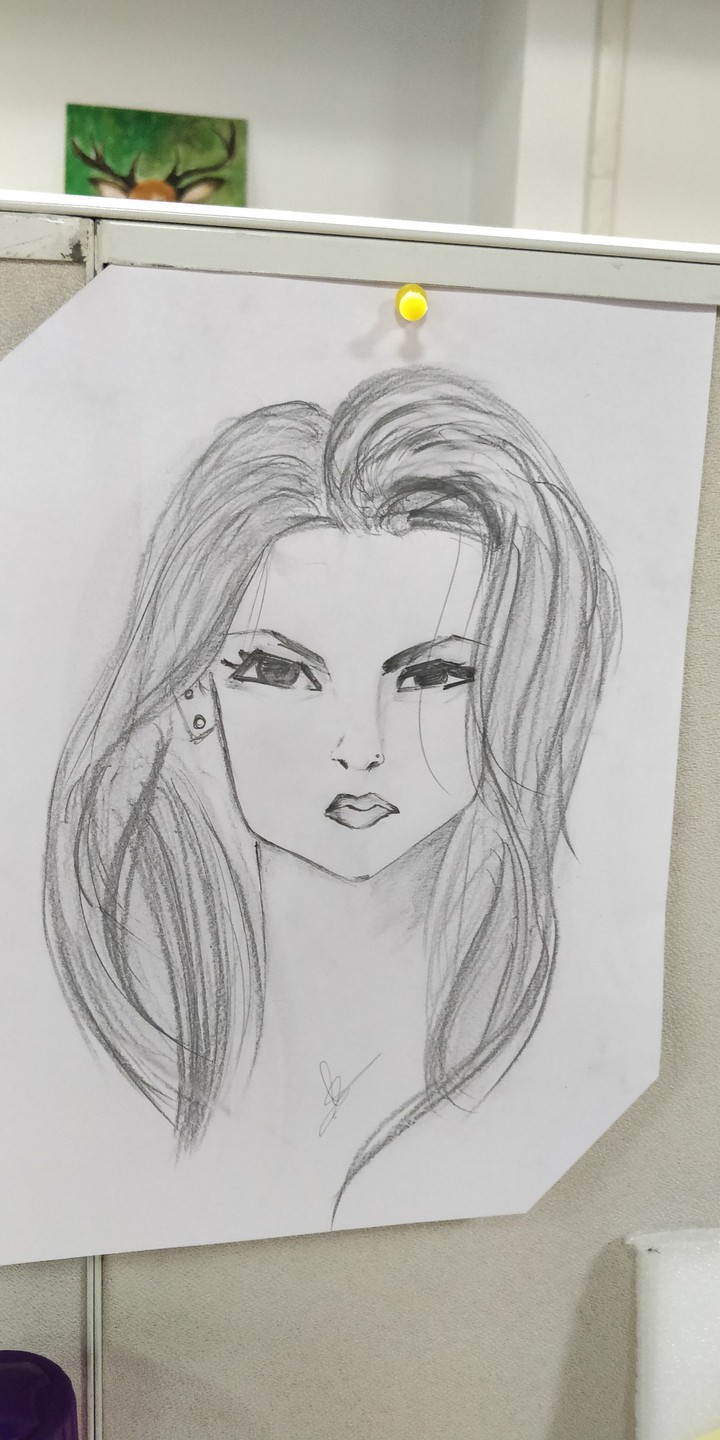 office portrait of a gyal