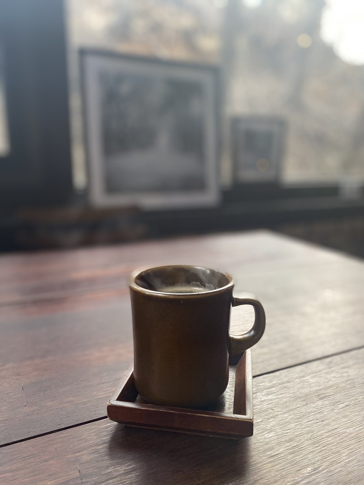 A cup of coffee in the afternoon