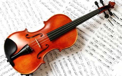violon et partitions