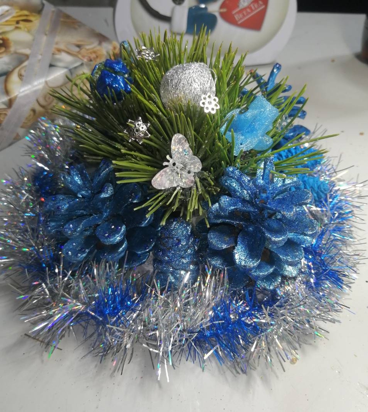 новогодняя экибанка