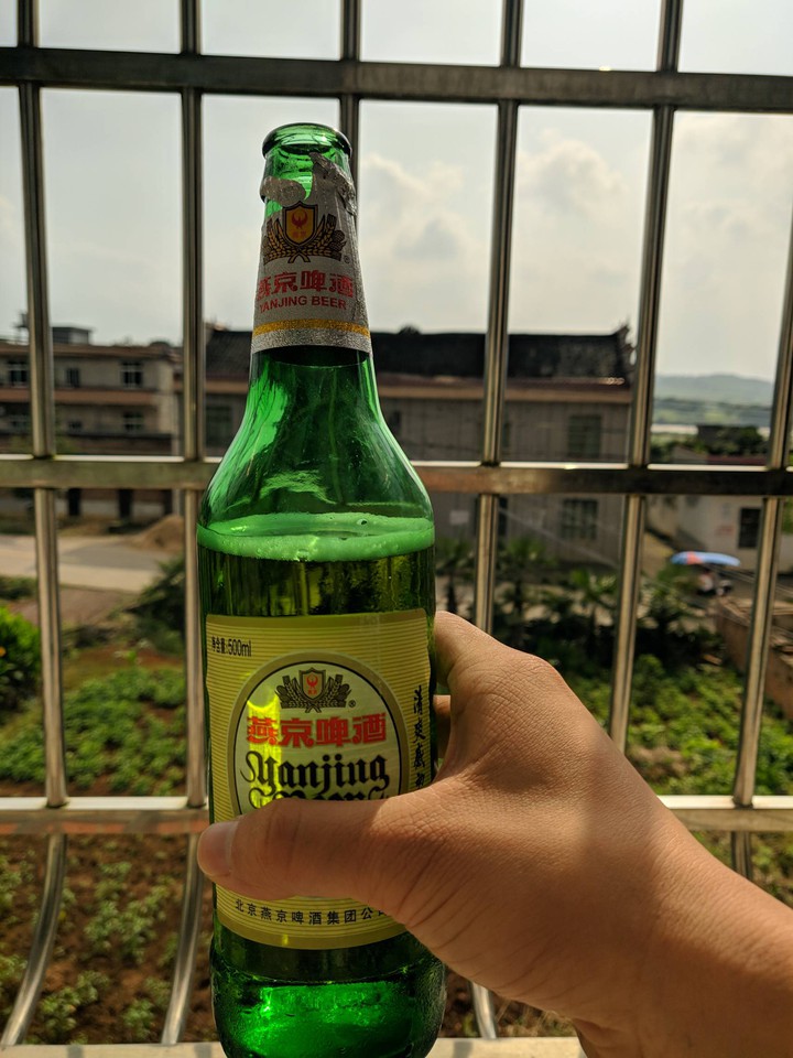 cold beer.