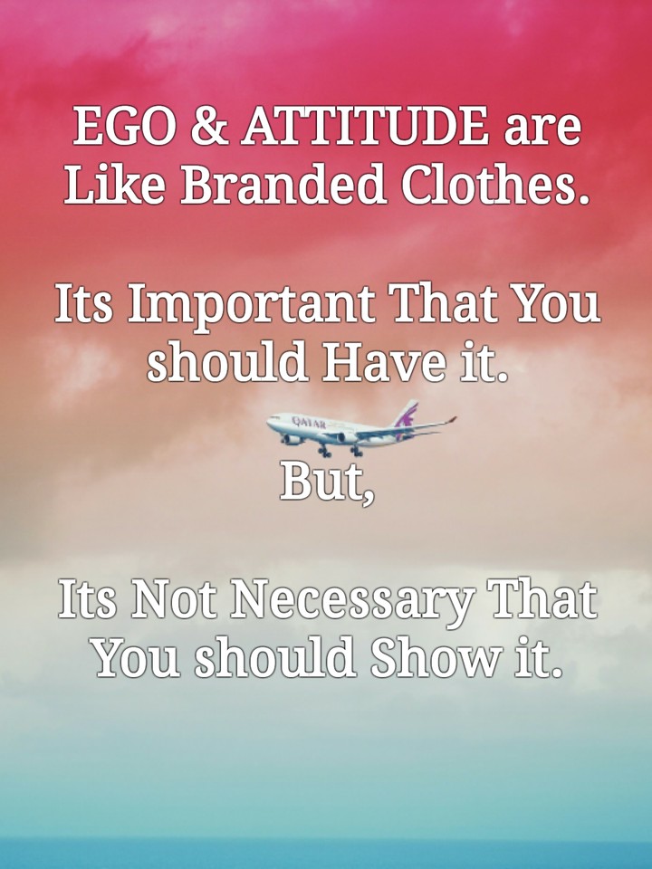 Ego & Attitude
