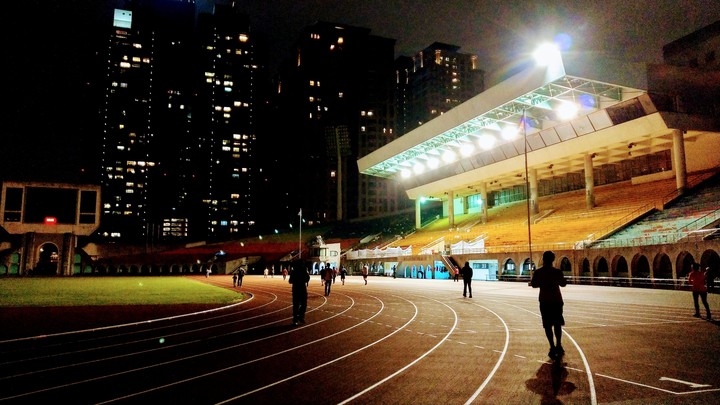 night jogging