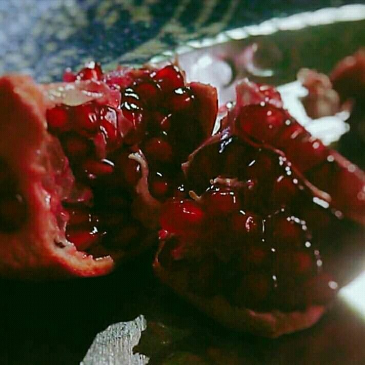 food in darkness