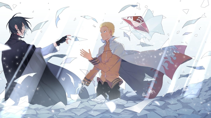 Naruto and Sasuke
