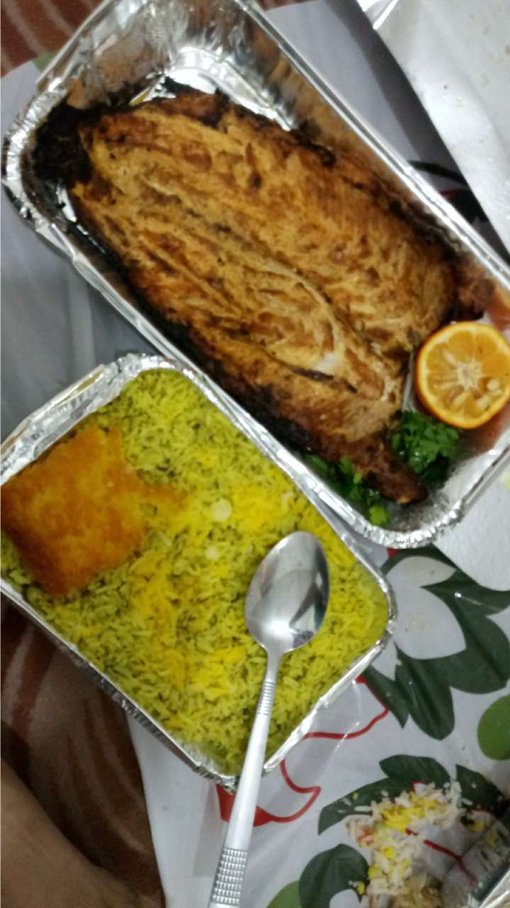 ماهی پلو