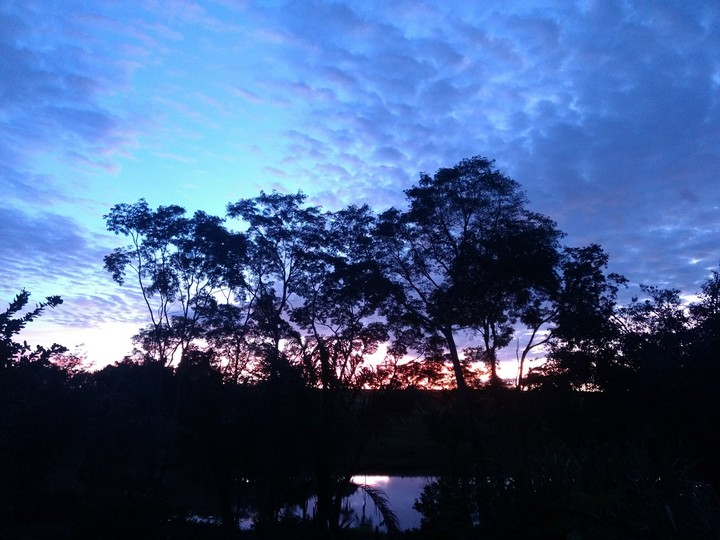 shining sky