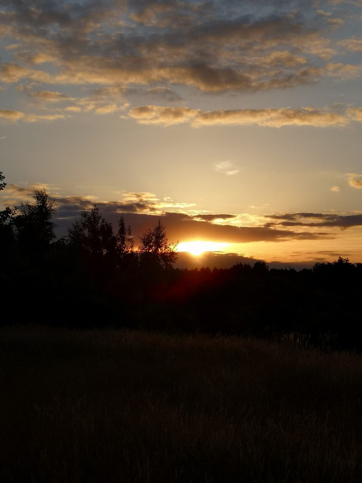 Abendhimmel in Uchte