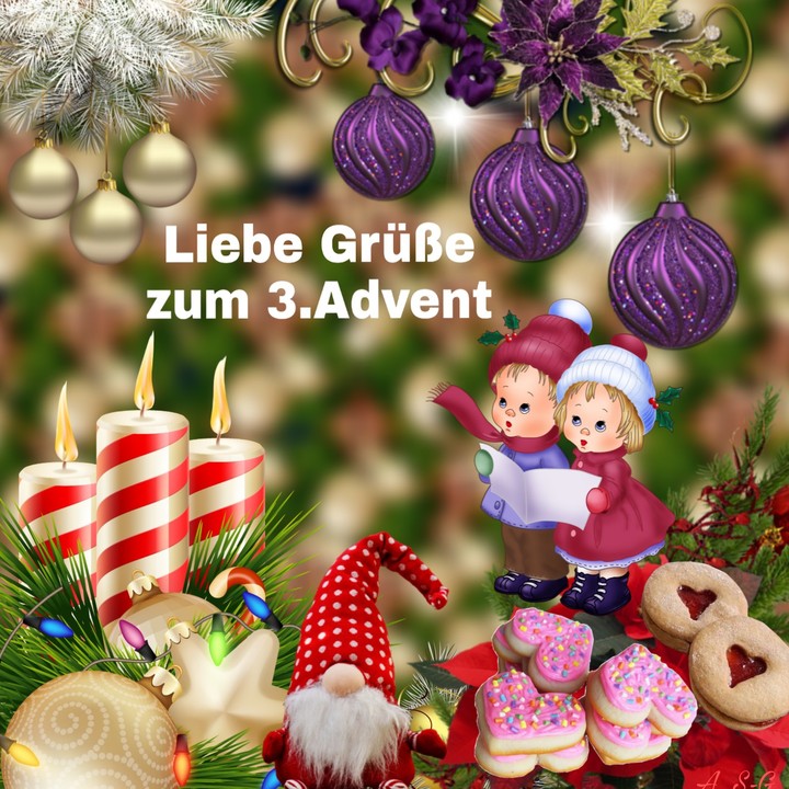 Liebe Grüße zum 3.Advent