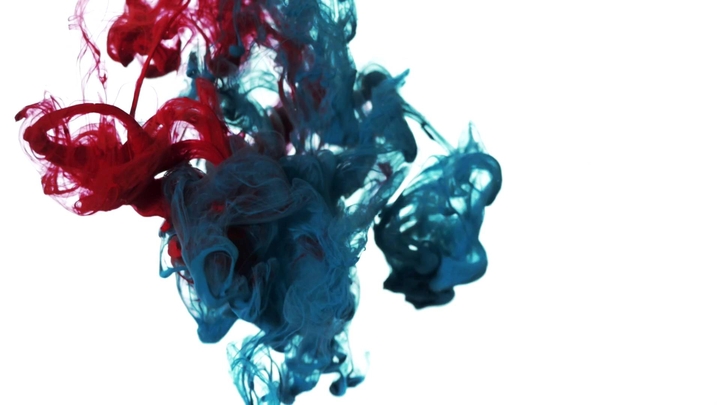 ink in water