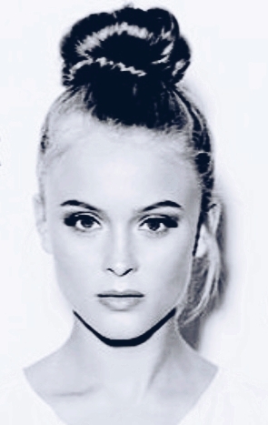 Girl  Black and White