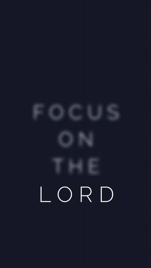 The Right Focus!